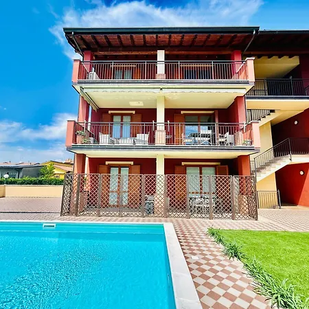 Twins - 200m Dal Di Garda Con Piscina סירמיונה